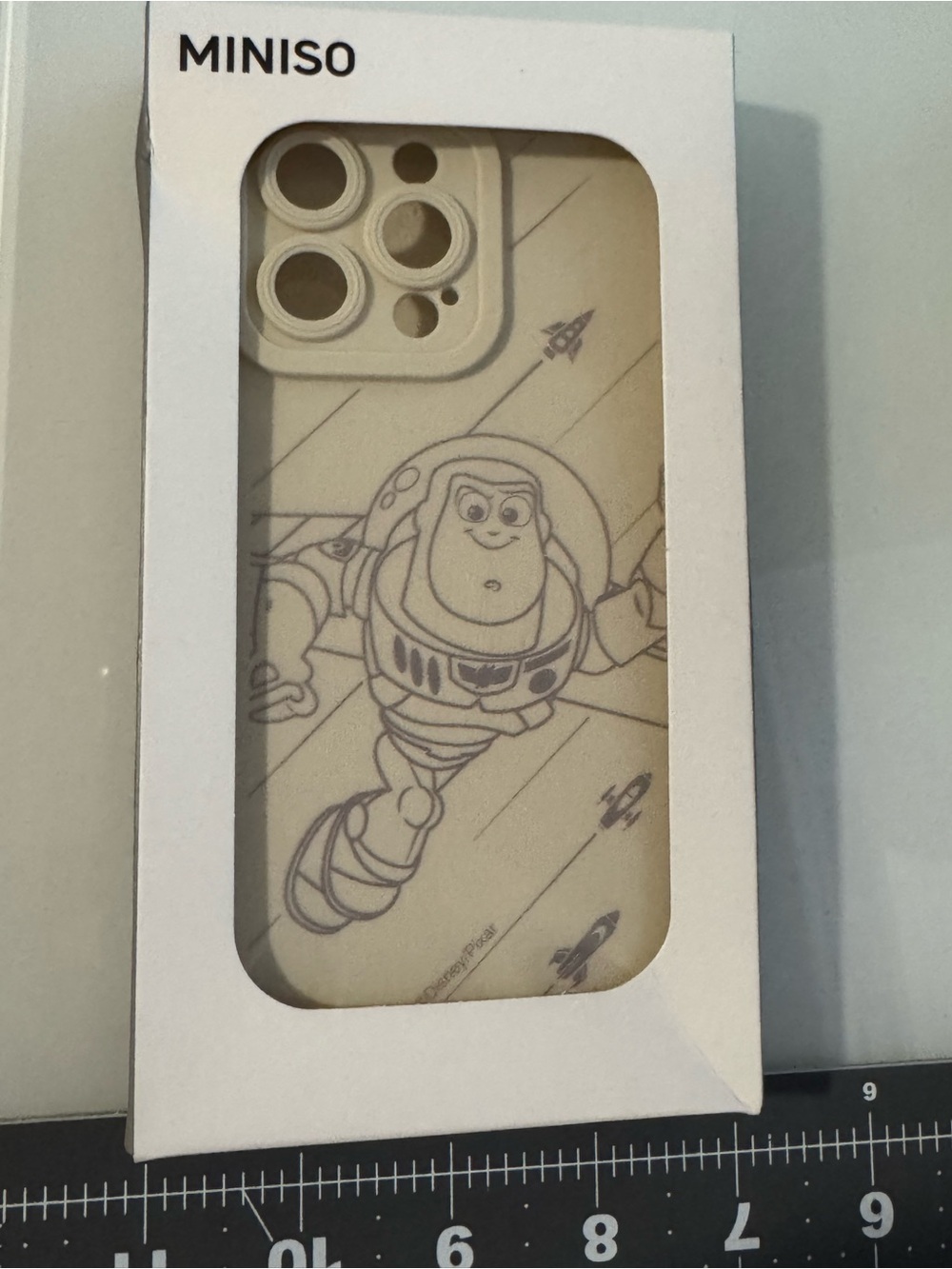 iPhone 15 ProMax Case Beige Buzz Lightyear